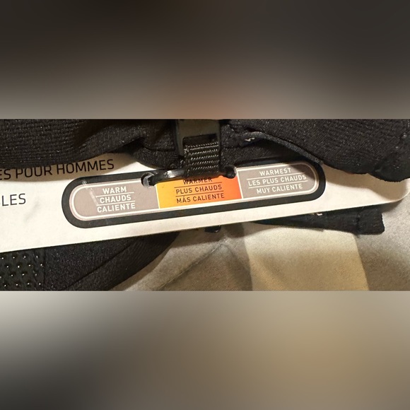 HEAD Men’s Waterproof Hybrid Gloves-Black/ Size: Large (NWT) - Picture 7 of 8